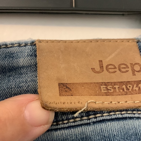Jeep brand vintage Blue Jeans denim pants tag says size 34 measurements 30 30 - Picture 5 of 10